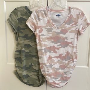 Bundle of Old Navy side- shirred t-shirts